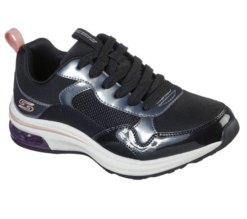 Skechers Bobs Sport Pulse Air - Womens Sneakers Black [AU-GL2296]